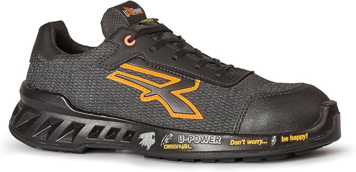 U-POWER RED LEVE BRUCE Sicherheitsschuhe leichte durchtrittsichere Unisex-Sneaker Bastsohle Infinerg