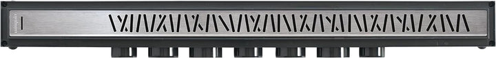 Wirquin 30719770 Express'eau Abfluss, Gitter Motiv Clown, für Dusche, 700 mm 700 mm Gris/Chromée, 70