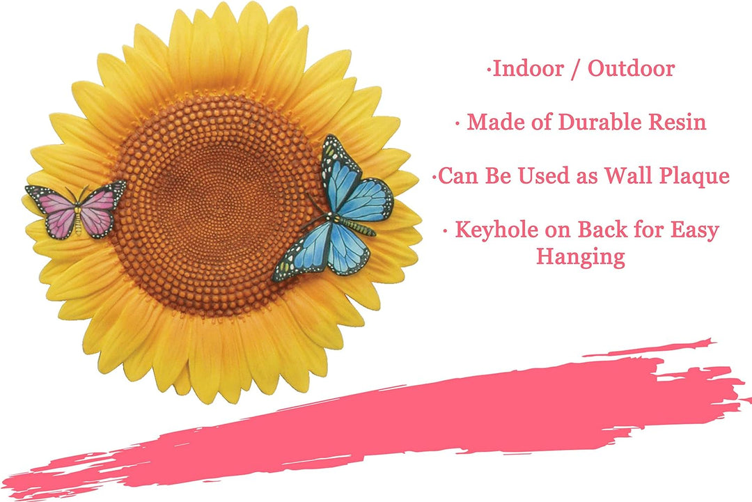 Spoontiques - Garden Décor - Trittstein - Sonnenblume - Dekostein für Garten, Sonnenblume