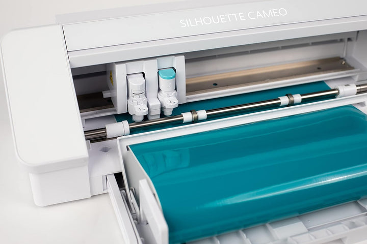 Silhouette America SILH-CAMEO-4-WHT-5T Silhouette Cameo 4 Schneideplotter, Weiss, 30,5 cm Schneidebr