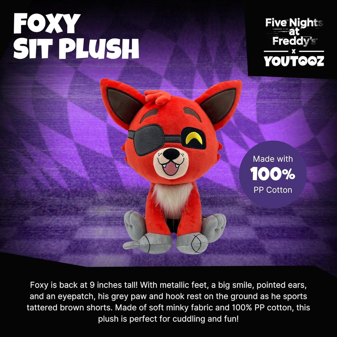 Youtooz Five Nights at Freddy Foxy Sit Plüsch