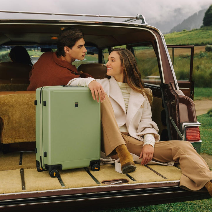 LEVEL8 Handgepäck Koffer, Leichtgewicht aus 100% Polycarbonat,Koffer Trolleys Hartschalen,Trolley Ca