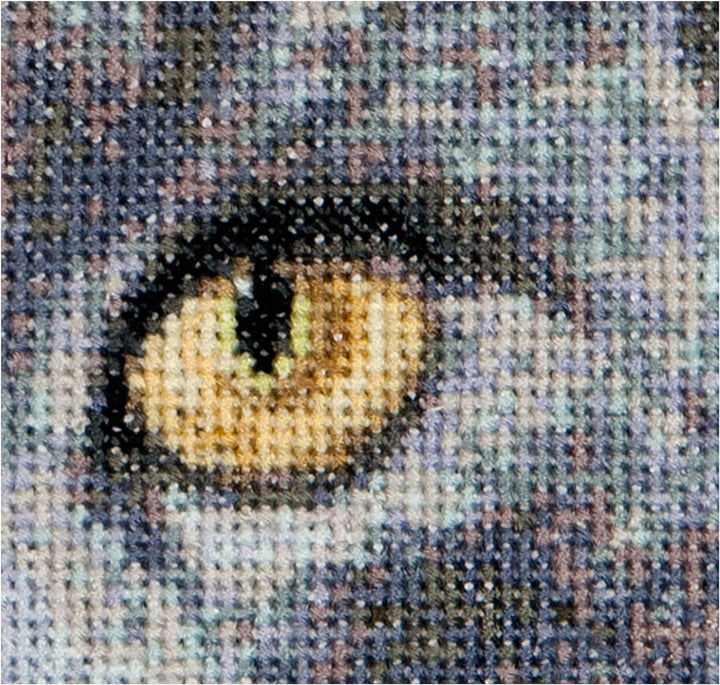 Thea Gouverneur - Kreuzstich-Set - Katzen Jac + Luna - Aida - 16 Count - Für Erwachsene - 541A, Katz