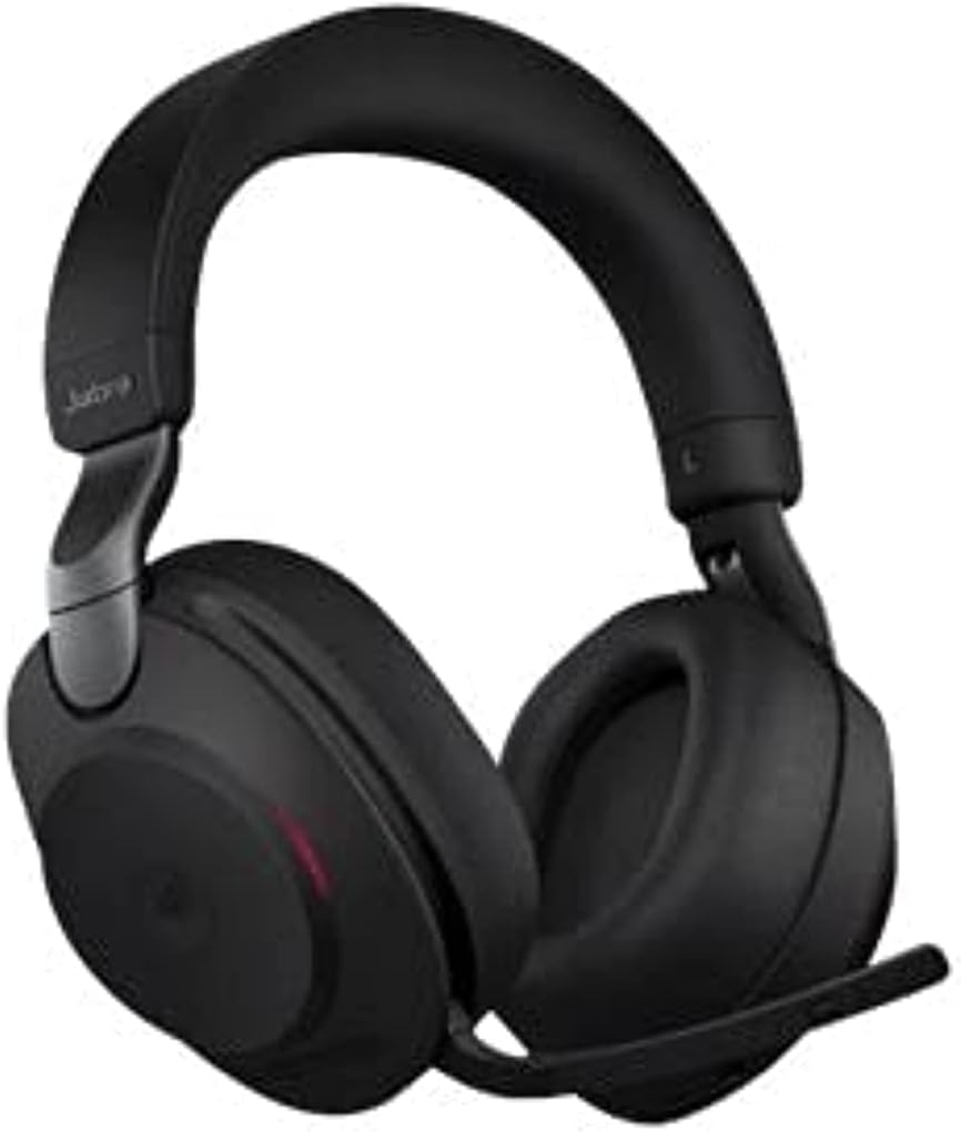 Jabra Evolve2 85 Wireless PC Headset with Charging Stand & Evolve2 65 Wireless Headset – Noise Cance