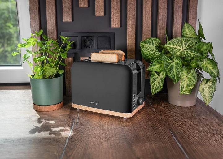 Concept TE2016 Toaster ELWOOD schwarz