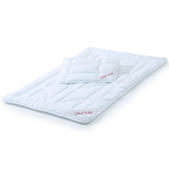 CelinaTex First Class Kinder Bettdecke 100 x 135 cm Ganzjahres Decke Set mit Kopfkissen 40 x 60 cm K