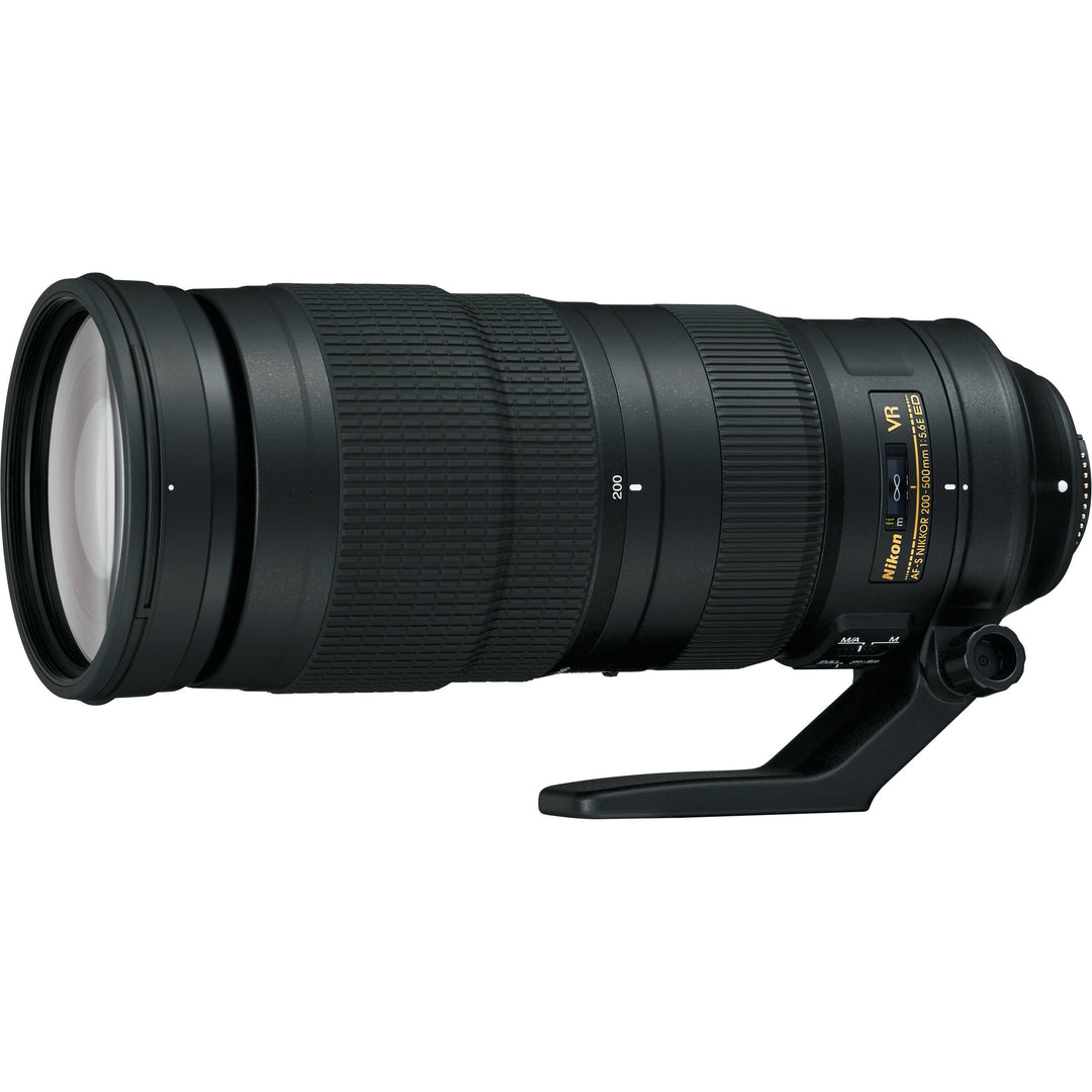 Nikon AF-S Nikkor 200?500 mm 1:5,6E ED VR (inkl. HB-71 und CL-1434) Single, Single