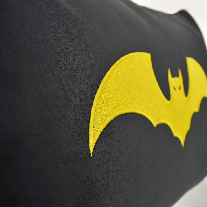 EXPRESS-STICKEREI Superhero Dekokissen Bettwäsche Fledermaus Bat Wohnzimmer Deko Superhelden Comic S