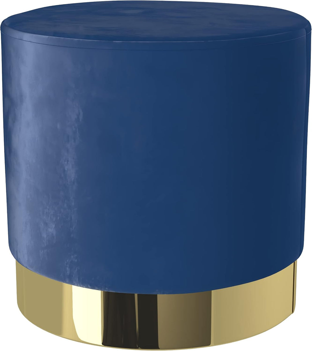 Amour Gold Hocker (blau), Blau