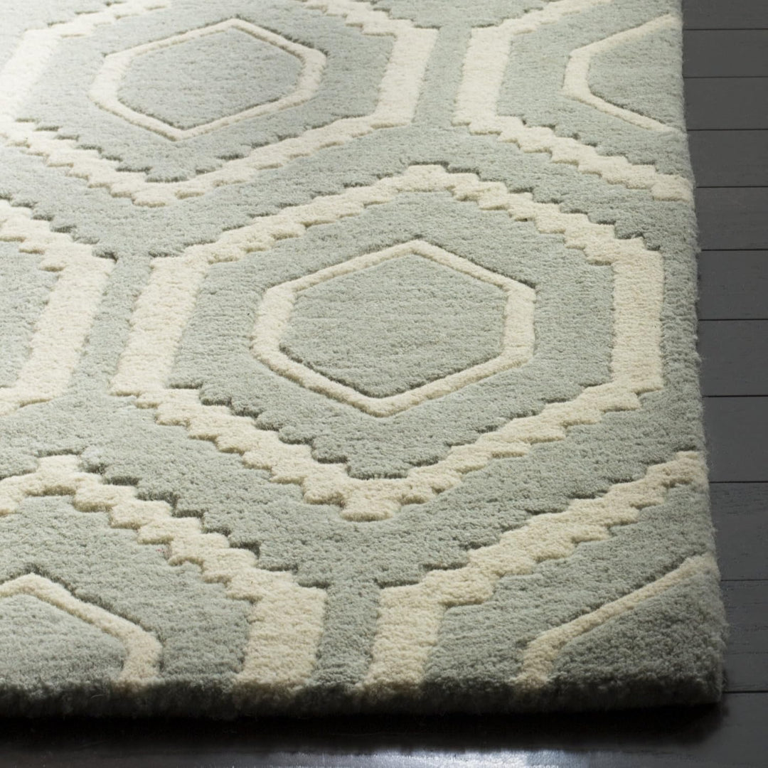 SAFAVIEH Zeitgenössische Teppich für Wohnzimmer, Esszimmer, Schlafzimmer - Chatham Collection, Kurze