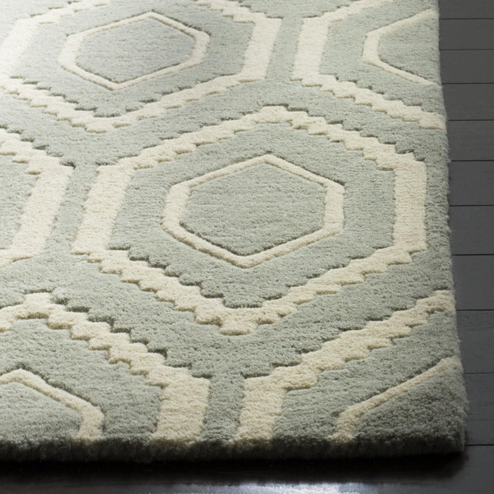 SAFAVIEH Zeitgenössische Teppich für Wohnzimmer, Esszimmer, Schlafzimmer - Chatham Collection, Kurze