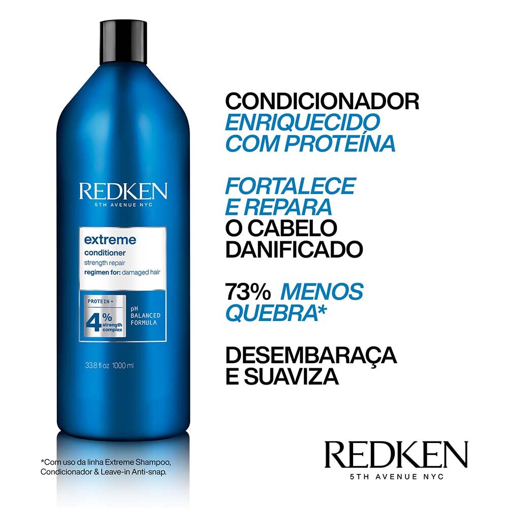 Redken | Spülung für sprödes und geschädigtes Haar, Anti Haarbruch, Mit Interlock Protein Network, E