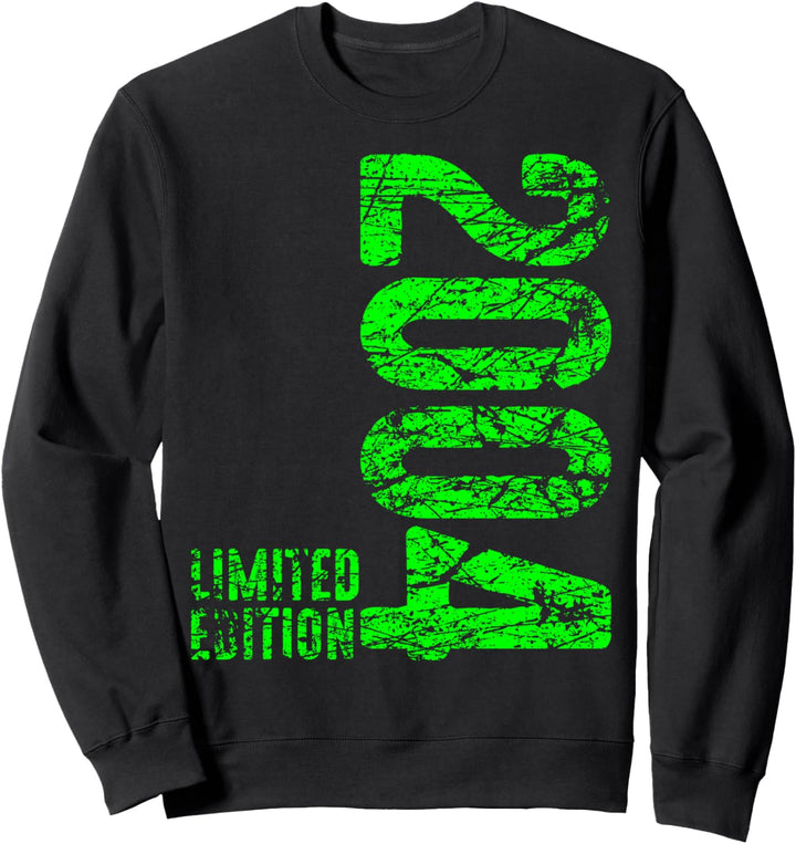 20. Geburtstag Mann Frau 20 Jahre 2004 Deko Lustig Geschenk Sweatshirt