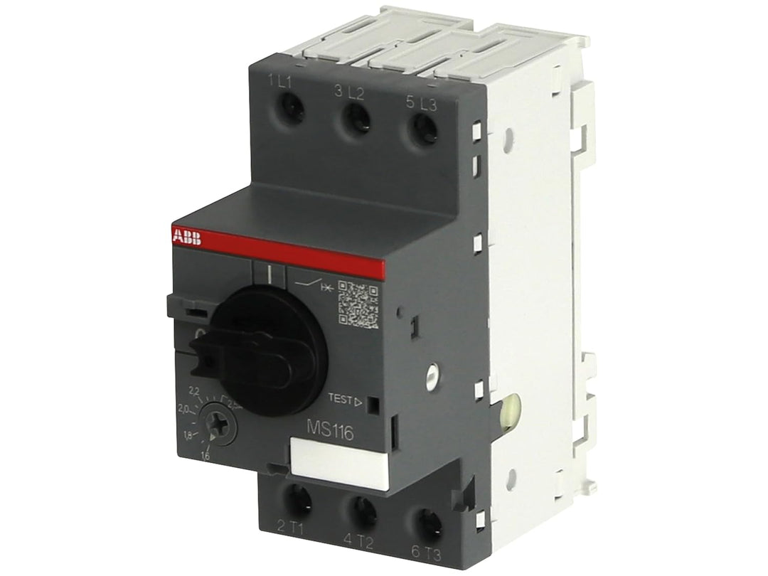 ABB MS116 Motorschutzschalter, 2,5 A 690 V ac 90mm x 45mm