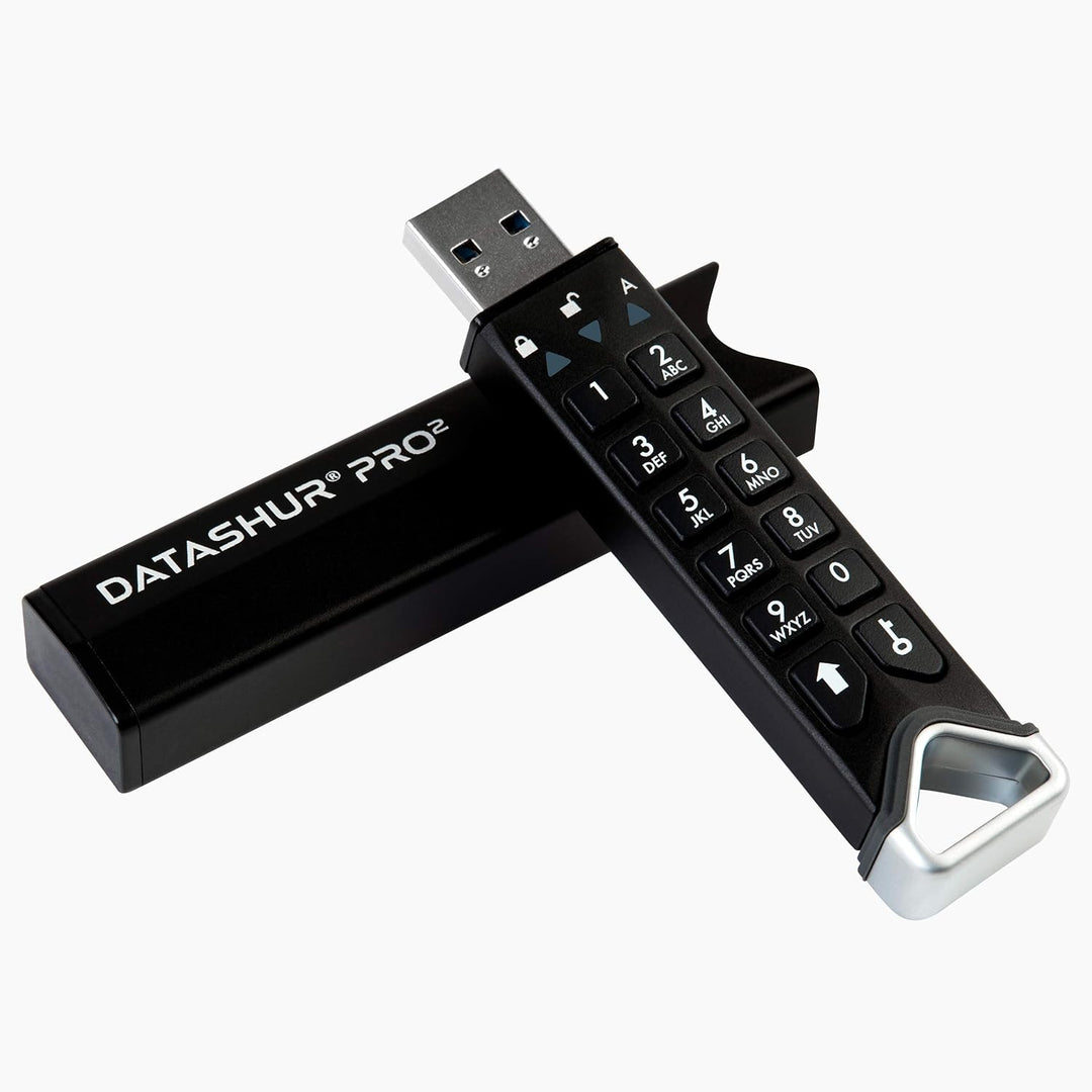 iStorage datAshur PRO2 4 GB | Sicheres Flash-Laufwerk | Zertifiziert nach FIPS 140-2 Level 3 | Passw