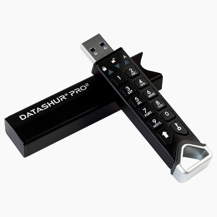 iStorage datAshur PRO2 4 GB | Sicheres Flash-Laufwerk | Zertifiziert nach FIPS 140-2 Level 3 | Passw
