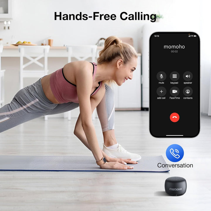 Momoho Mini Bluetooth Lautsprecher，Musikbox Bluetooth Klein-Tragbarer Kleine Soundcore Lautsprecher
