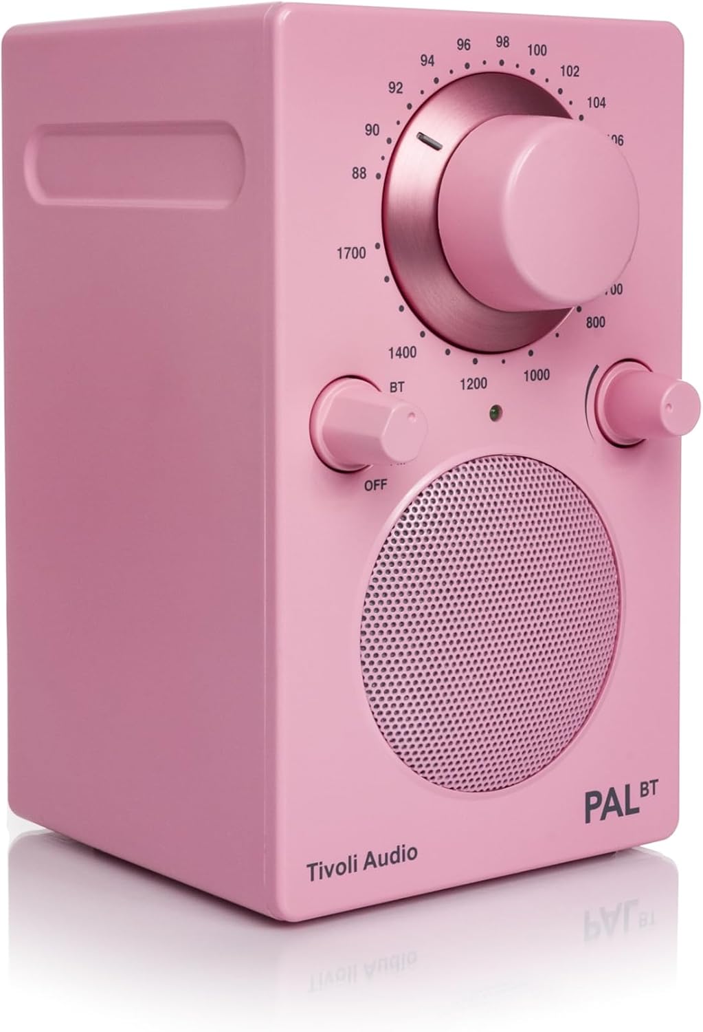 Tivoli Audio PAL BT Tragbares Bluetooth UKW-/MW-Radio (Rosa), Rosa