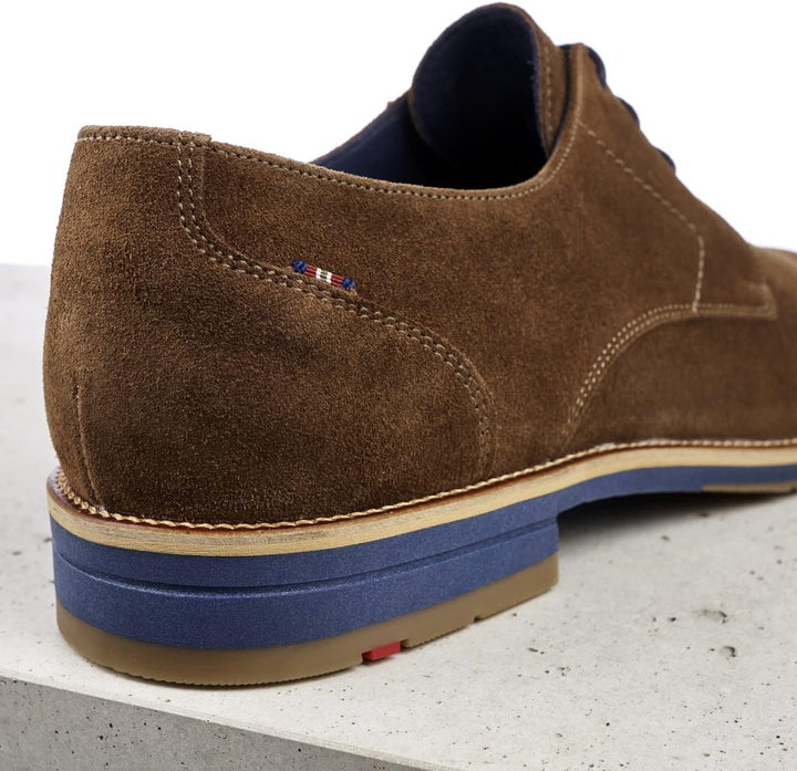 LLOYD Herren Schnürhalbschuhe Langston, Männer Low-Top Sneaker 40.5 EU Havanna, 40.5 EU Havanna