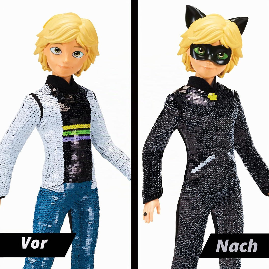 Miraculous Ladybug & Cat Noir Fashion Flip Adrien/Cat schwarz 50195