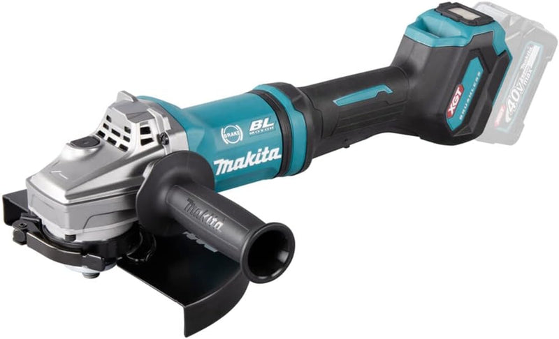 makita GA038GZ Winkelschleifer 40V max. (ohne Akku, ohne Ladegerät), Petrol, Winkelschleifer