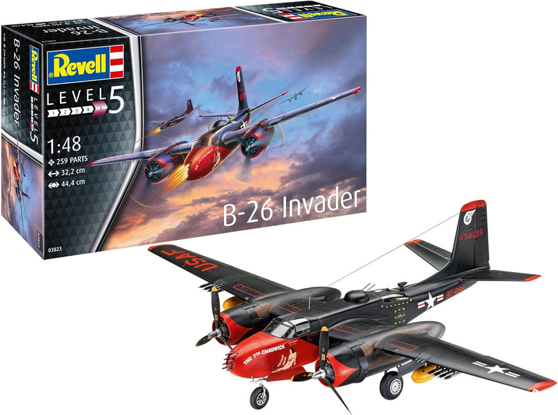 Revell 03823 originalgetreuer Modellbausatz für Experten, unlackiert