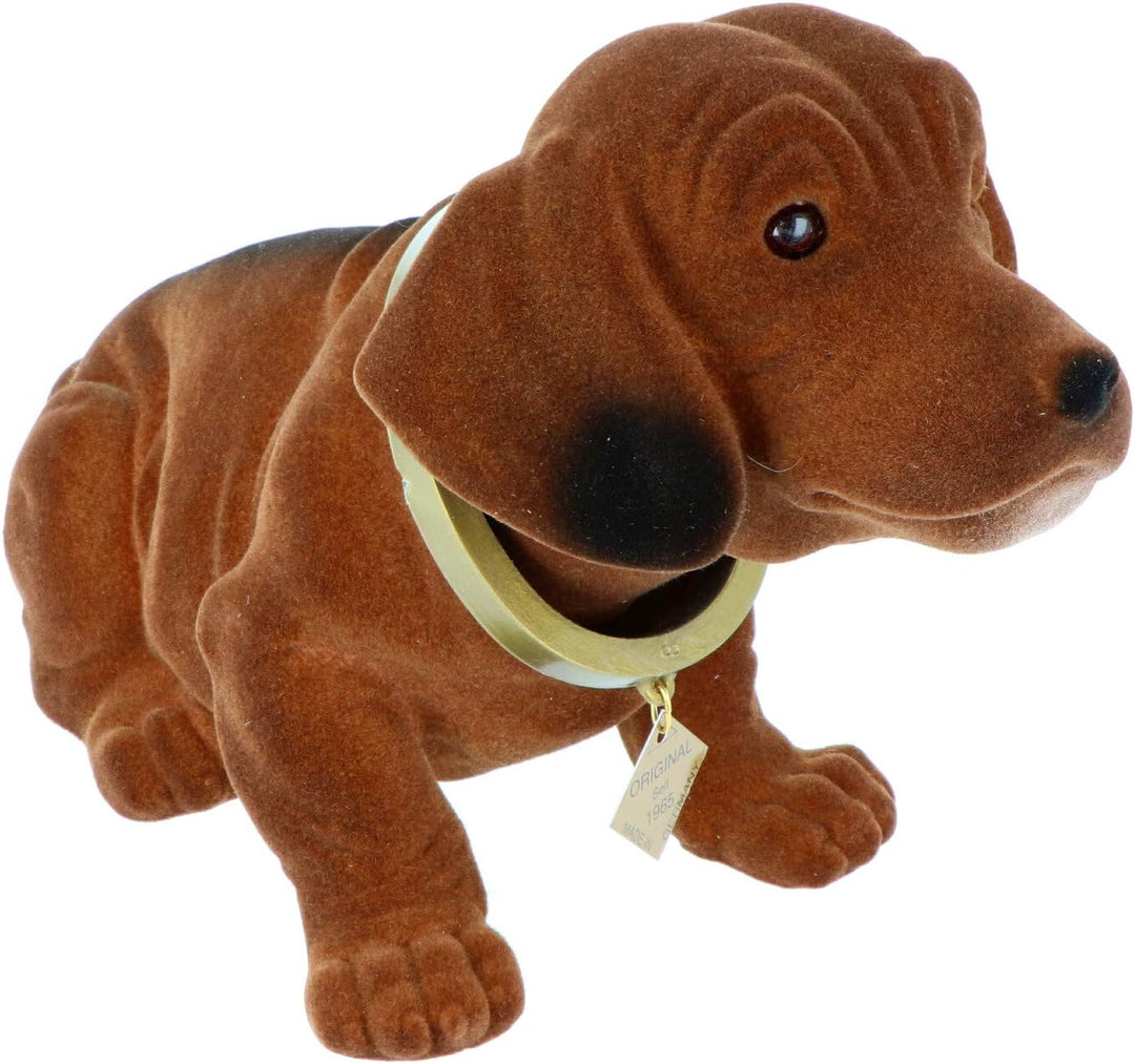 RAKSO Original Dackel mit Gelenk, gross, 29 cm, Mehrfarbig, Tierdruck, Wohndeko, Figurine