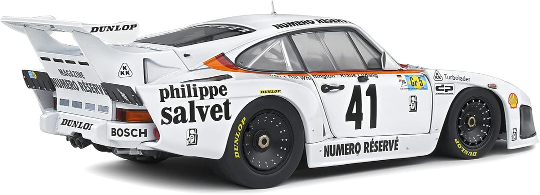 Solido Modellfahrzeug 1:18 Porsche 935 K3 Weiss #41