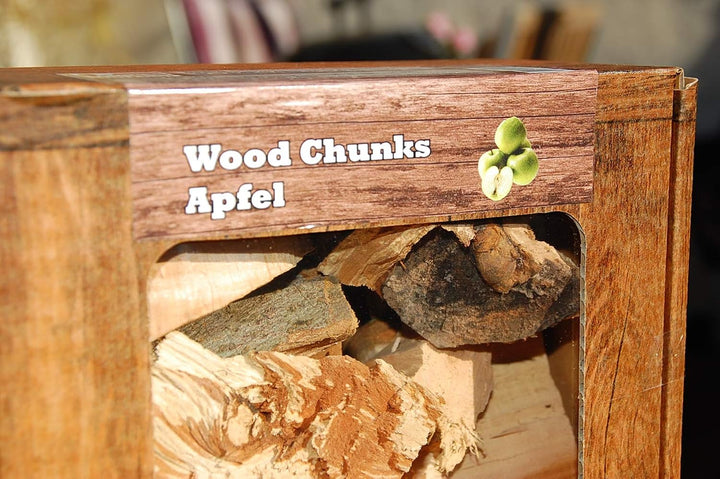 Landree Apfel Wood Chunks 1,5 kg Apfel - Apple, Räucherklötze, Räucherchunks, Smoking Chunks direkt