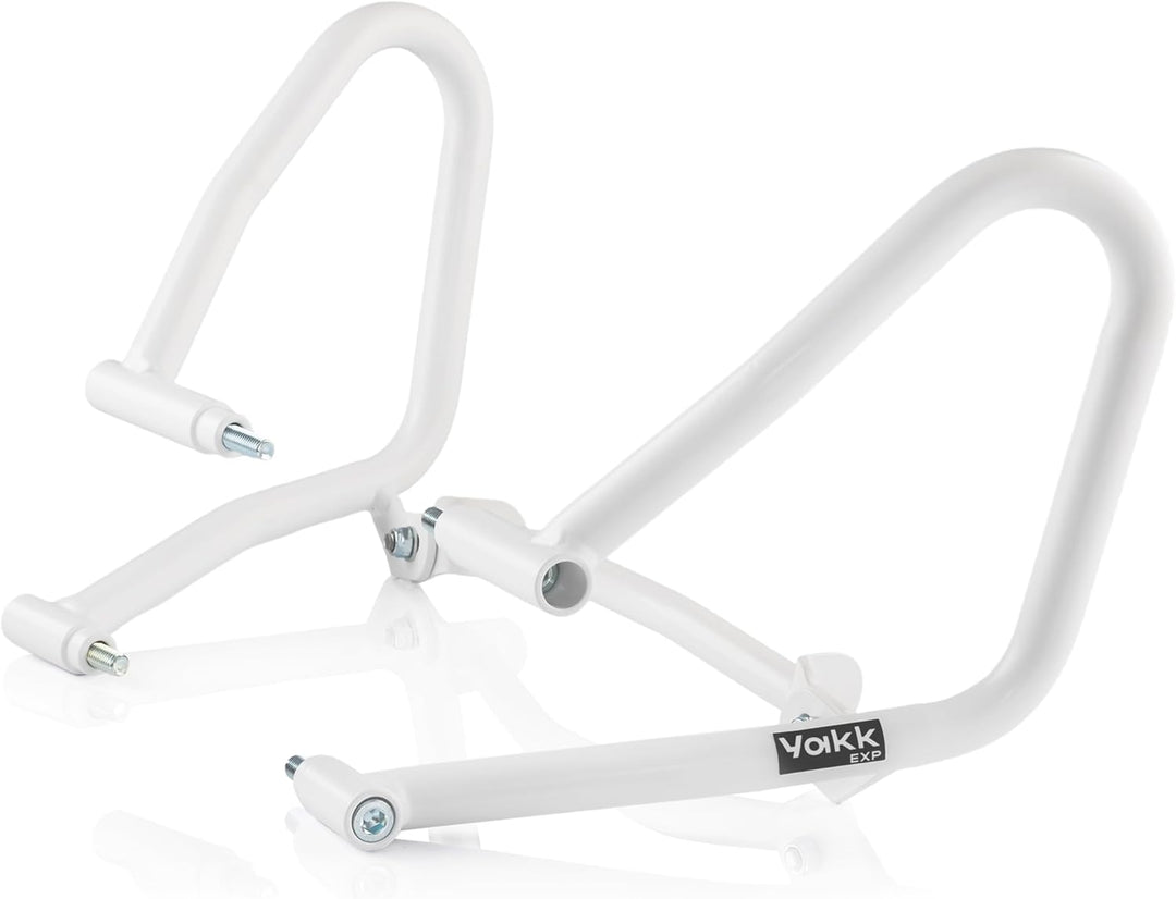 Sturzbügel Motorschutzbügel für Husqvarna 701 KTM 690 weiss Yakk EXP (Weiss), Weiss