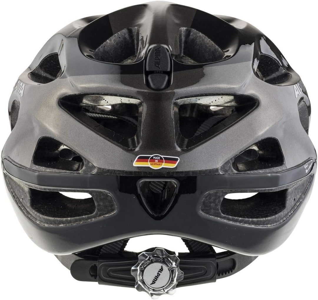 ALPINA Fahrradhelm Thunder black-anthracite 52-57, black-anthracite 52-57