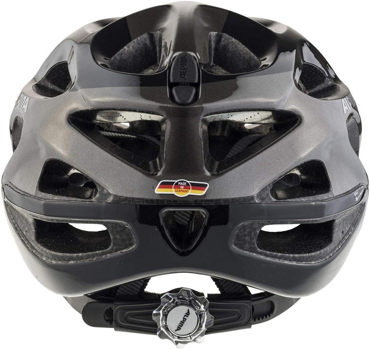 ALPINA Fahrradhelm Thunder black-anthracite 52-57, black-anthracite 52-57