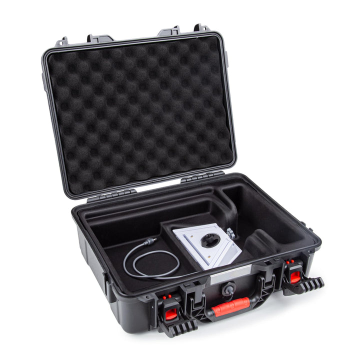 IP67 Waterproof Storage Case for Starlink Mini with Waterproof DC Female Charging Port – Protective