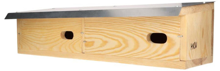 Doppelter Klassischer Mauerseglerkasten Zur Aufputzmontage MKW Premium - Stabiler nisthaus für Wildv