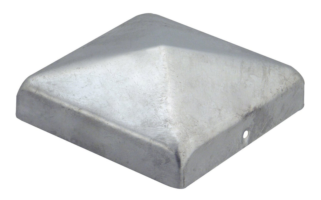 Gartenwelt Riegelsberger 10 Stück, Premium Pfostenkappe 141x141 mm aus Stahl feuerverzinkt für Pfost
