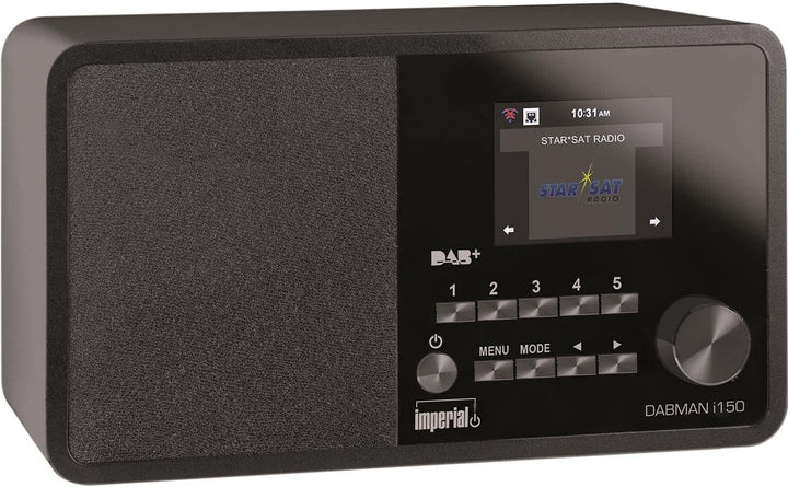 IMPERIAL DABMAN i150 Internetradio Digitalradio (Internet, DAB+ / DAB, UKW, USB, WLAN, 2,8" Farbdisp