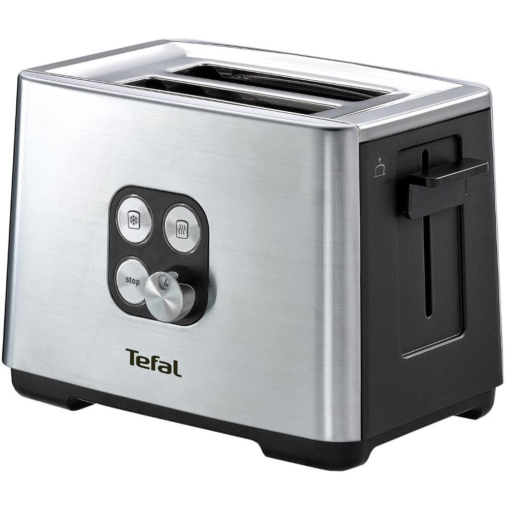 Tefal Equinox TT420D30 Toaster, 900 W, 2 Brotscheiben, Silber