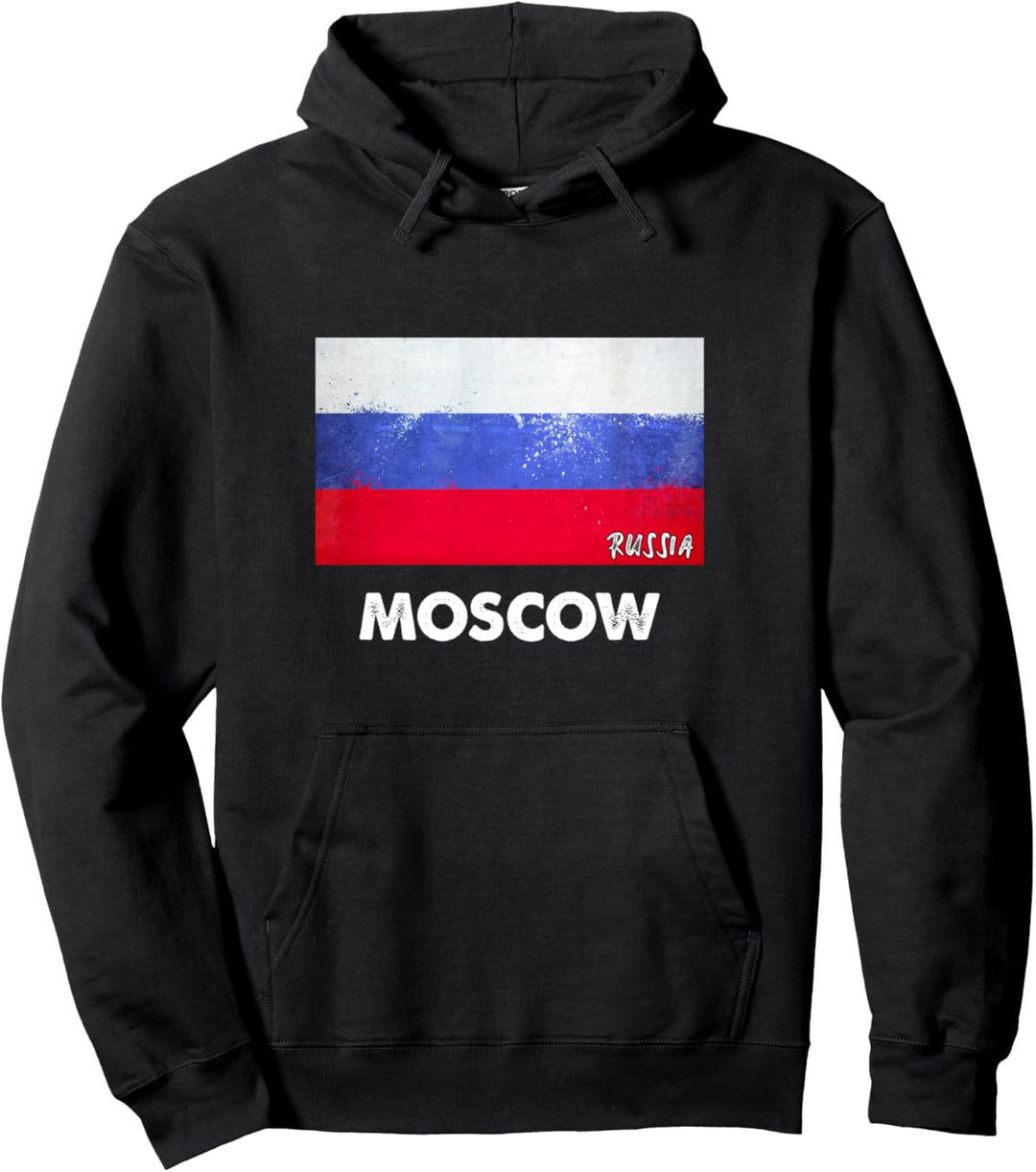 Moskau Russland Pullover Hoodie