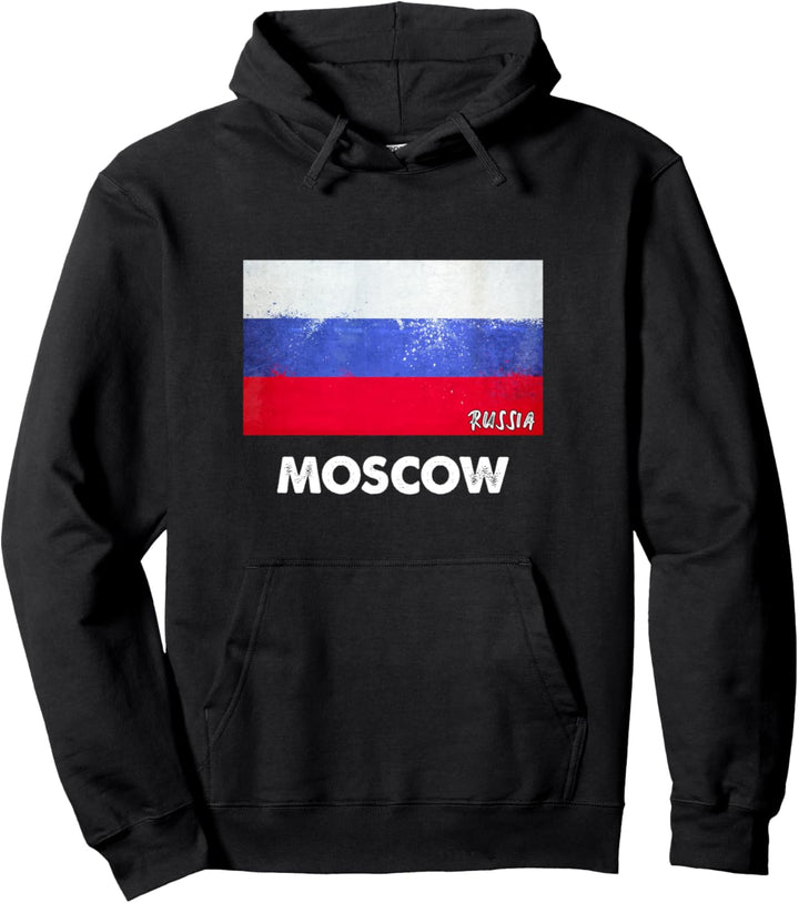 Moskau Russland Pullover Hoodie