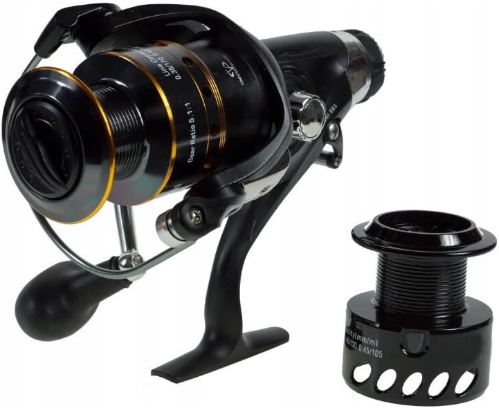 Freilaufrolle Stationärrolle Karpfen Angelrolle Inspiration 3000-5000 9+1BB Ersatzspule, 5000