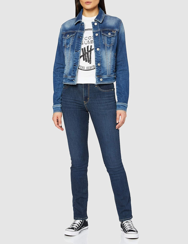 LTB Damen Destin Jeansjacke M Eternia Wash 50864, M Eternia Wash 50864