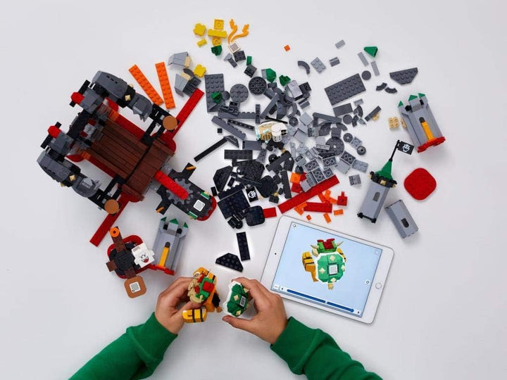 LEGO 71369 Super Mario Bowsers Festung – Erweiterungsset, Bauspiel