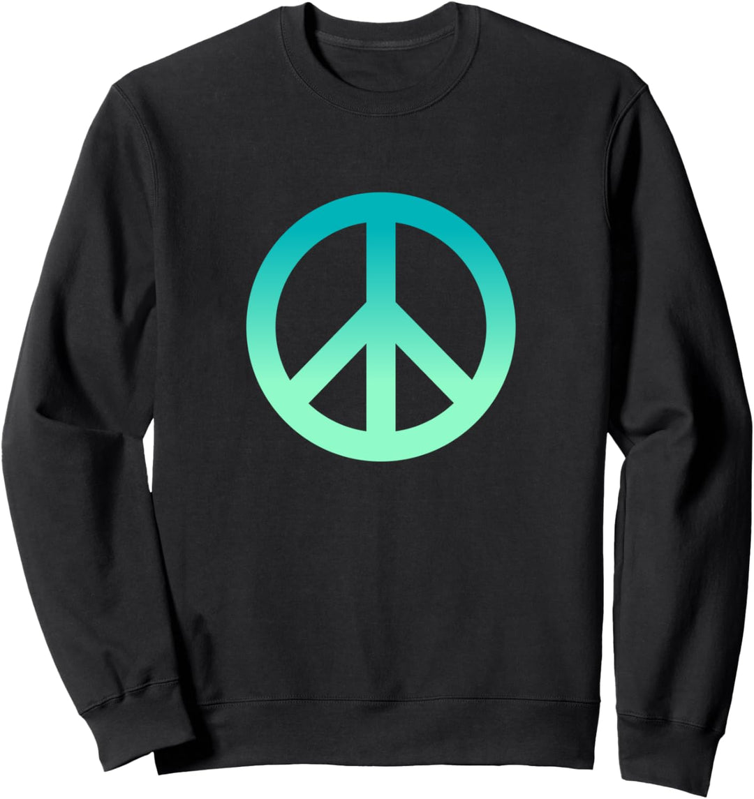 Make Peace Not War - Peace Logo Sweatshirt