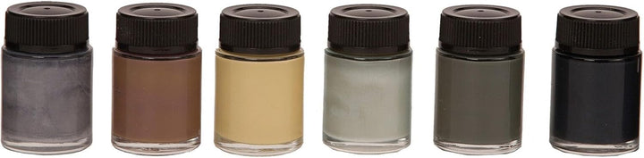 NOCH 61200 Modellbahn-Naturfarbe Beige, Ocker, Oliv, Erdfarben (earth), Grau, Schwarz 1 Set, 20 ml (