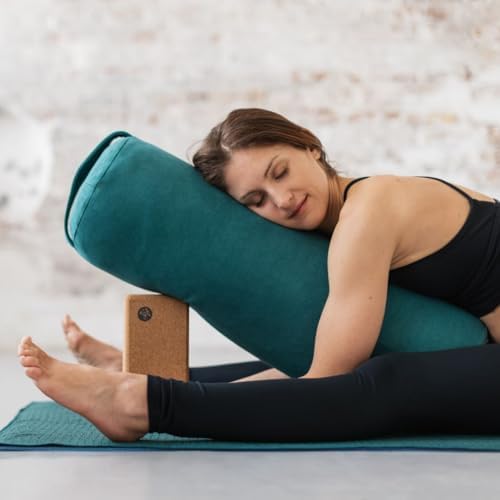 Manduka Lean Cork Block Yogablock 8.6” x 2.75” x 4.33” Kork, 8.6” x 2.75” x 4.33” Kork