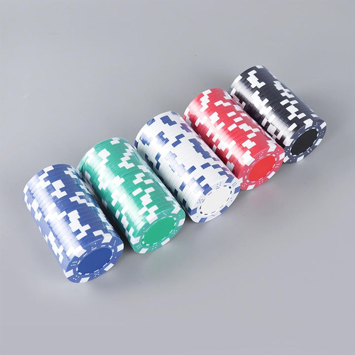Pokerchips-Set Mit Etui | Blackjack-Poker-Chips-Set | Pokerset Für Kartenclubs, Hochwertiges Pokerch