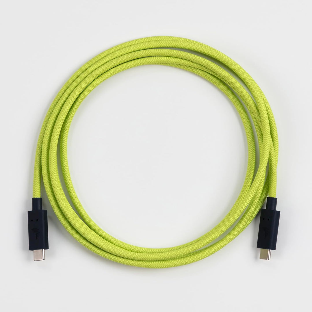 Angelbird USB-C 4.0 Solid Flex™ Cable Lime - 2 m - Full-Featured - für bis zu 40 Gb/s Datenübertragu