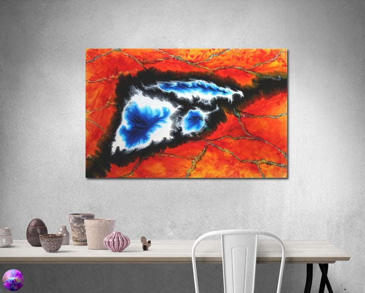 Gemälde Abstrakte Malerei Original - moderne hochglanz Wandbilder XXL - Resin Art Kunst Bild Harz Un