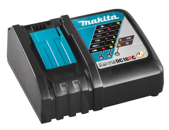 Makita Dc18Rc Cargador 7.2V-18V DC 18Rc Ladegerät 7,2 V-18 V Bulk, Bunt