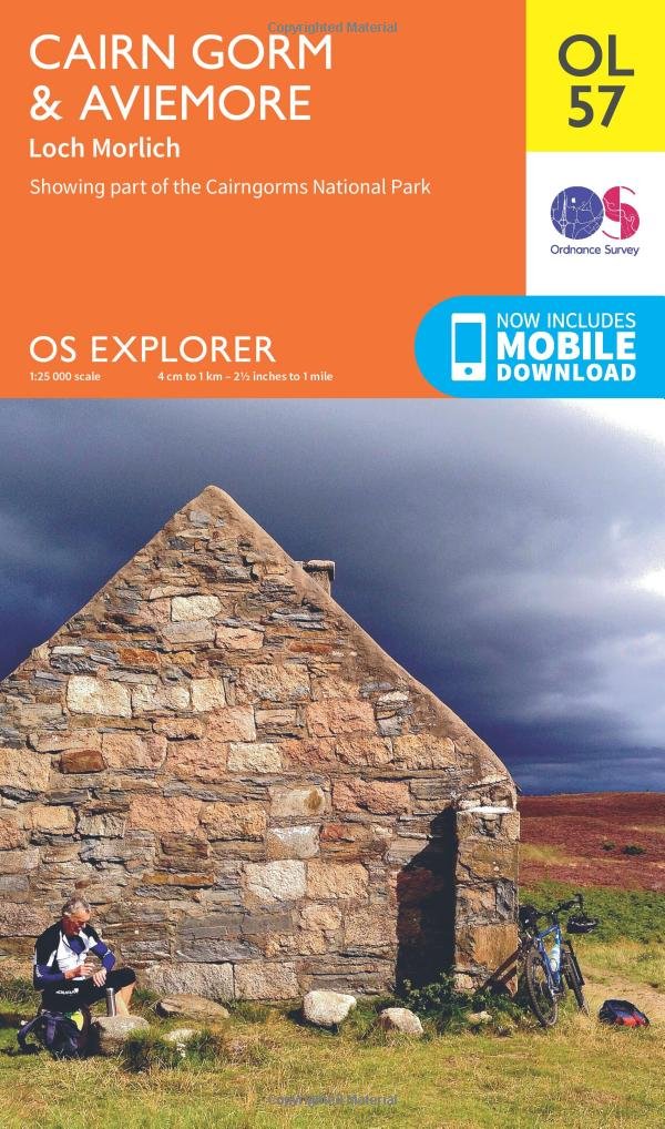 Cairn Gorm & Aviemore, Loch Morlich (OS Explorer Map), Karte